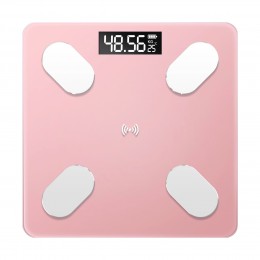Напольные умные bluetooth фитнес смарт-весы Smart ScaleA1 до 180 кг Розовый (205)