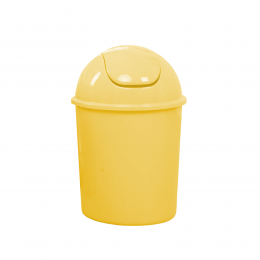 Офисное мусорное ведро 10 л, Желтый (DRK)