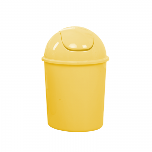Офисное мусорное ведро 10 л, Желтый (DRK)