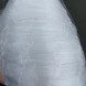Сіткове полотно кукла для лову риби осередок 28 мм товщина нитки 0,15 мм Білий (КР)