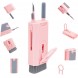 Универсальная многофункциональная щетка для чистки клавиатуры, наушников, телефона, других гаджетов Розовый (205)