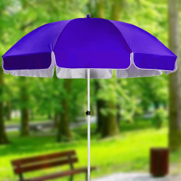 Торгова парасолька RAINBERG RB-9308, 2.5 м, 10 спиць, Синій