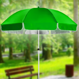Торговый зонт RAINBERG RB-9308, 2.5 м, 10 спиц, Зеленый