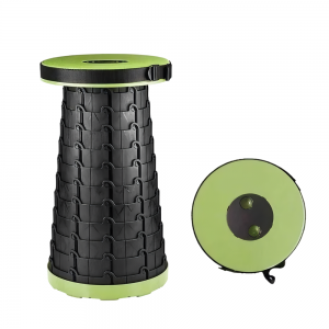 Складной стул Telescopic stool, 25х45 см, до 180 кг, Зеленый (509)