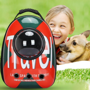 Сумка-перенесення CosmoPet  для кішок та маленьких собак у вигляді капсули з віконцем, Travel (626)