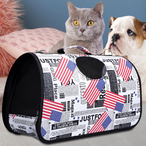 Сумка-переноска For Friends для кішок та собак White paws 51×30, USA (626)