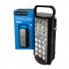 Портативний акумуляторний світлодіодний ліхтар-повербанк для кемпінгу Switched (ALMINA) DL-2424 24 LED Чорний