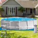 Круглий каркасний басейн Intex 26720 Prism Frame Pool, 427 x 107 см (AT)