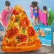 Надувной пляжный матрас-плотик Intex 58752 "Пицца" 175 х145 см 