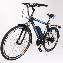Електровелосипед з колесами діаметром 28 cм CROSSER GAMMA 36 вольт 10 ампер 500 Вт 