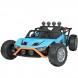 Детский электромобиль Багги двухместный (2 мотора по 120W, аккумулятор. 12V10AH) JS3168, Синий (AT)