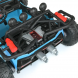 Дитячий електромобіль Баггі двомісний (2 мотори по 120W, акумулятор. 12V10AH) JS3168, Синій (AT)