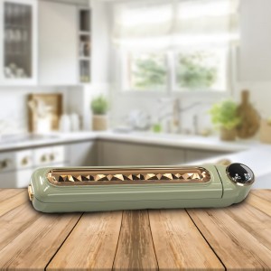 Вакуумный упаковщик пищевых продуктов эксклюзивный Vacuum Sealer Зеленый 
