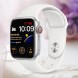 Умные смарт часы Smart Watch T100 PLUS,  iOS / Android, Белый (206)