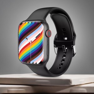 Смарт часы Smart Watch IWO W17 Series 7 с разговорным динамиком, Черный (206)