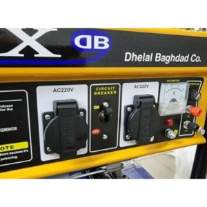 Электрогенератор бензиновый ONAX DB 2,2 кВт с аккумулятором, колесами и ручками Электрогенератор бензиновый ONAX DB 2,2 кВт с аккумулятором, колесами и ручками