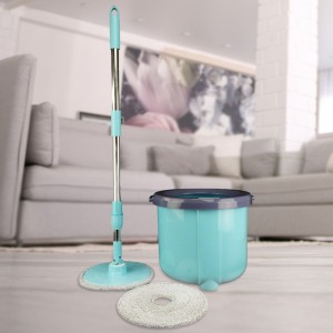 Швабра с ведром SPINNER 4516 с системой отжима, Бирюзовый (222)