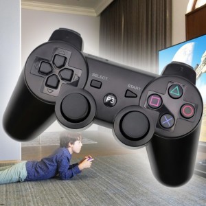 Геймпад беспроводной DualShock PS3 Bluetooth джойстик, Черный (206) Геймпад беспроводной DualShock PS3 Bluetooth джойстик, Черный (206)