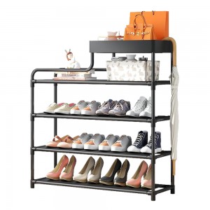 Полка-органайзер для обуви CLOTHES RACK 113-5/8025, Черный (4409)