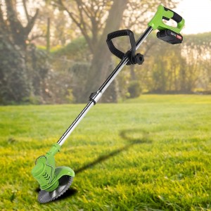 Газонокосарка/тример для косіння трави з двома акумуляторами GZ-03, 48V (2487) Газонокосарка/тример для косіння трави з двома акумуляторами GZ-03, 48V (2487)