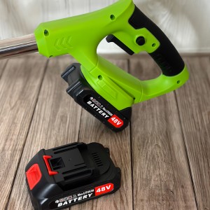 Газонокосарка/тример для косіння трави з двома акумуляторами GZ-03, 48V (2487) Газонокосарка/тример для косіння трави з двома акумуляторами GZ-03, 48V (2487)