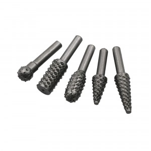 Набор шарошек фрез по металлу 5 штук H-Tools T332-M