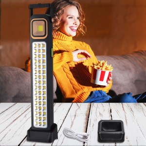 Фонарь аккумуляторный HEL-6866T прожектор на 48 Led, PowerBank с солнечной панелью, 3600 mAh Фонарь аккумуляторный HEL-6866T прожектор на 48 Led, PowerBank с солнечной панелью, 3600 mAh