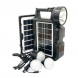 Автономная солнечная зарядная станция-повербанк фонарь 2в1 с led лампочками и FM-радио CCLamp CL-810 