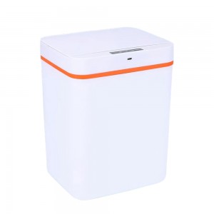 Контейнер для сміття 15 л  пластик  F347-PP15L, Білий (1142)