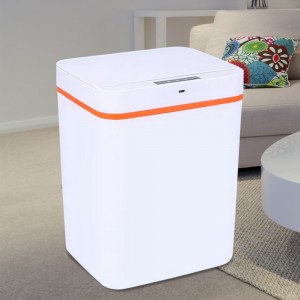 Контейнер для сміття 15 л  пластик  F347-PP15L, Білий (1142)