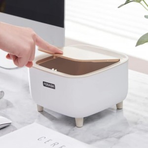 Відро для сміття F264-TG3720 настільне з кришкою на 2 л, Білий (1142) Відро для сміття F264-TG3720 настільне з кришкою на 2 л, Білий (1142)