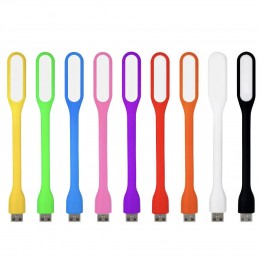 Гнучка USB led лампочка-ліхтарик для повербанка і ноутбука в асортименті