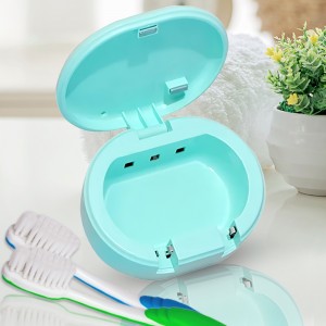 Стерилізатор для зубної щітки акумуляторний Toothbrush Sterilizer XL-727, Бірюзовий