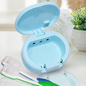 Стерилизатор для зубной щетки аккумуляторный Toothbrush Sterilizer XL-727, Голубой