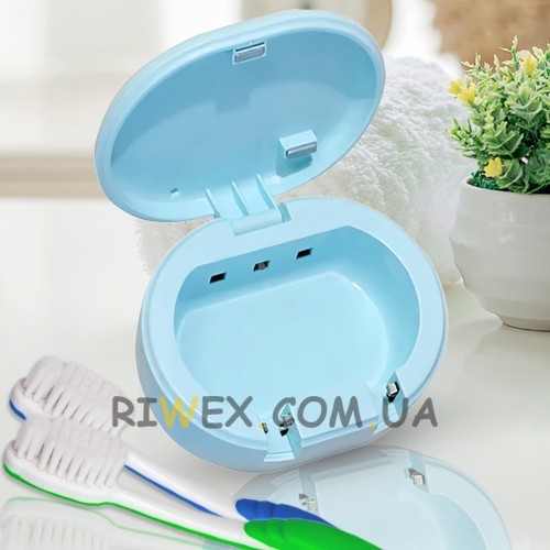 Стерилізатор для зубної щітки акумуляторний Toothbrush Sterilizer XL-727, Блакитний