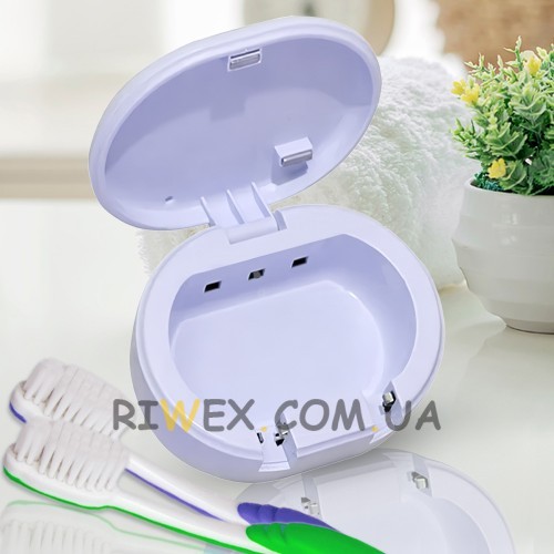 Стерилізатор для зубної щітки акумуляторний Toothbrush Sterilizer XL-727, Фіолетовий
