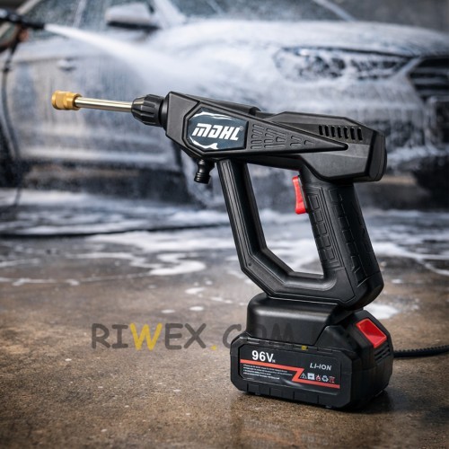 Беспроводная аккумуляторная мойка высокого давления в кейсе для хранения MDHL 48V/h 1000Вт