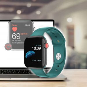 Многофункциональные смарт часы с функцией Bluetooth Smart Watch T500 Зеленый (206) 