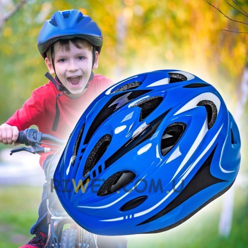 Шлем защита от падений с регулировкой размера, Синий (SD)