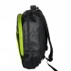 Рюкзак шкільний B300-14 для підлітків, 46х12х32 см, Чорно-салатовий