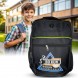 Рюкзак школьный B300-9 для подростков, 46х12х32 см, Черный