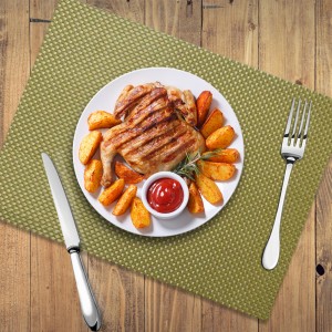 Термостійка сервірувальна серветка Maestro MR-1910, 45х30 см, Золотий (235) Термостійка сервірувальна серветка Maestro MR-1910, 45х30 см, Золотий (235)