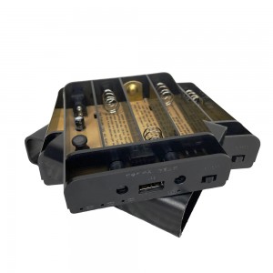 Джерело безперебійного живлення Mini UPS DU-5912 для роутера 5В/9В/12В, на 4 акумулятора (акумулятори не входять в комплект)