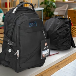 Місткий ергономічний туристичний рюкзак із дощовиком у комплекті Swissgear 8810 PRO BOJO Блакитний Місткий ергономічний туристичний рюкзак із дощовиком у комплекті Swissgear 8810 PRO BOJO Блакитний