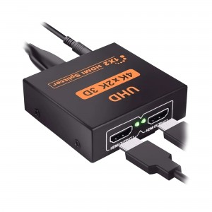 Двонаправлений комутатор/спліттер HDMI на два порти 4K/2K