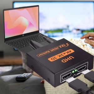 Двонаправлений комутатор/спліттер HDMI на два порти 4K/2K