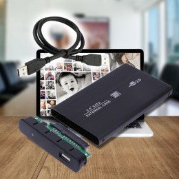 Кишеня для жорстких дисків з USB-портом 2.0 для 2.5" HDD EXTERNAL CASE