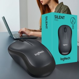 Беспроводная компьютерная портативная USB мышка LOGI SILENT M220 (206)