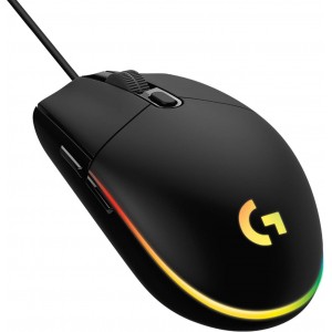 Игровая проводная компьютерная мышка с подсветкой LOGI G407 (206)
