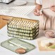 Контейнер для хранения продуктов в холодильнике 3 яруса W16-A119 32х21х13 см Зеленый (1142)